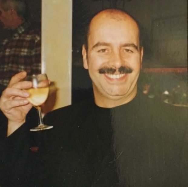 SHOWBIZ LEGEND DIED WITH HIS HEAD IN A DOG BOWL