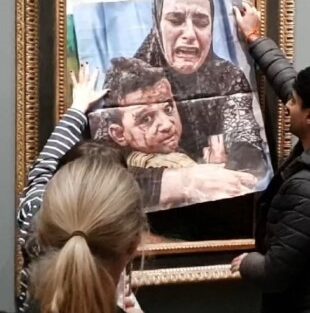 Pro-Palestine activists convicted of criminal damage after Picasso protest