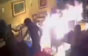 zzzzaron Woman suffered horrific burns and her husband was in a coma after arson attack on Indian restaurant